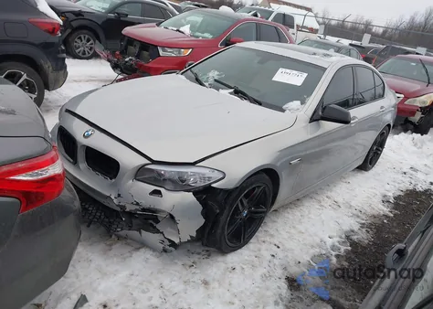 2013 BMW 535I from USA, damaged, VIN WBAFR7C59DC817310
